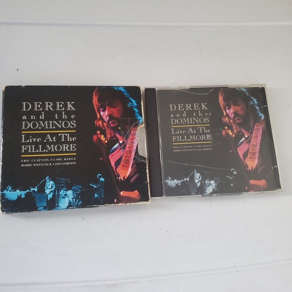 Derek and the Dominos Live At The Fillmore 2 CD Expanded Edition Eric Clapton